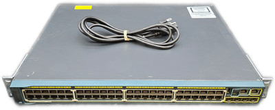 Cisco WS-C2960S-48LPS-L Catalyst Switch 48-Port Gigabit Ethernet 