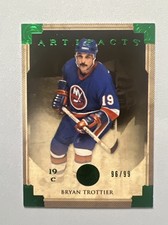 🔥 2013-14 Upper Deck Artifacts - Bryan Trottier #13 Emerald /99 NY Islanders