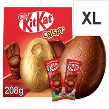 Kit Kat Chunky Milk Chocolate Giant Easter Egg 208g- Perfect For Easter Egg Hunt