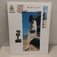 Scheda Vintage 1992 Hal Leonard Stevie Ray Vaughan & Double Trouble "The Sky Is Crying"