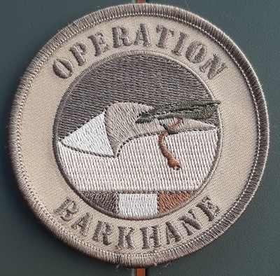 OPEX BARKHANE Patch Fremdenlegion 2. REP Commando Scratch 80mm ORIGINAL