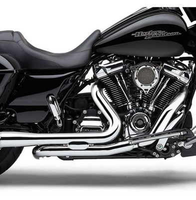 Cobra Pro Chamber Head Pipes Chrome #6255 Harley Davidson