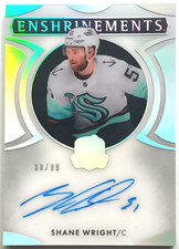 2023-24 UD The Cup Enshrinements Shane Wright /99 Seattle Kraken