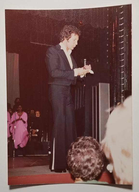 Vintage Tom Jones 5x7  Concert Photo