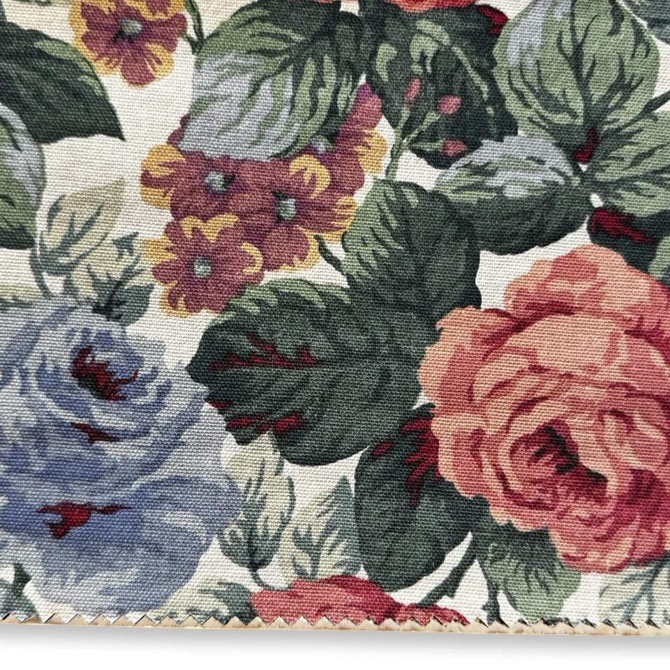 Libro de muestras de tela vintage de la colección Robert Allen Chelsea tapicería floral Foto 4 de 4