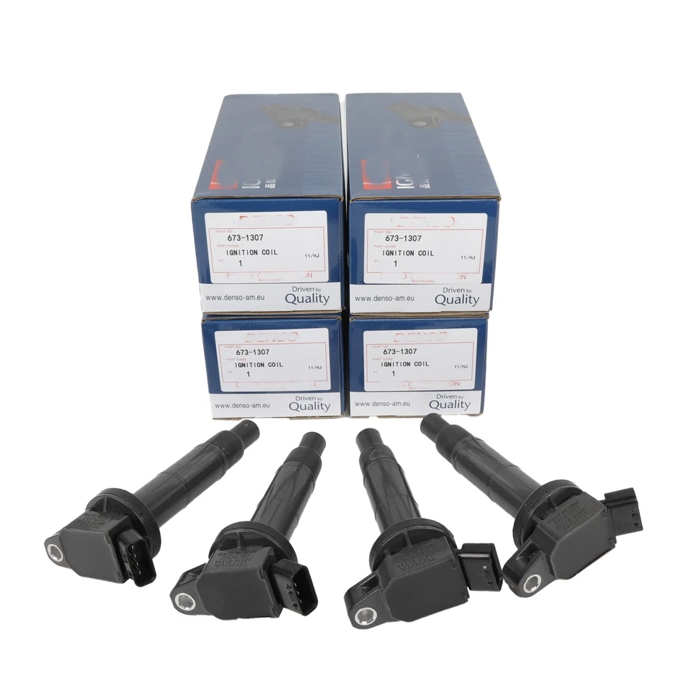 4PCS 90919-02244 673-1307 Ignition Coils For 2001-2008 Toyota Rav4 2.4L L4 - Imagem 4 de 4