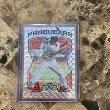 2021 Panini Mosaic Producers Silver Prizm Rafael Devers #P3 Boston Red Sox A38