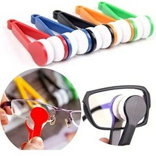 5pcs Eyewear Cleaning Clip Mini Sunglasses Microfiber Cleaner Glasses Wipe