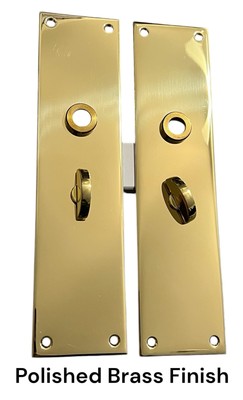 Baldwin 6763-030-KT Door Interior Escutcheon Plate Polished Brass Finish NEW