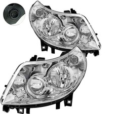 Halogen Scheinwerfer Set für Fiat Ducato Kasten 250_ 290_ 130 Multijet 2.3 D