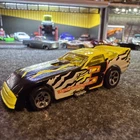 Vtg Hot Wheels 1977 Team Bousquette Dragster Funny Car yellow