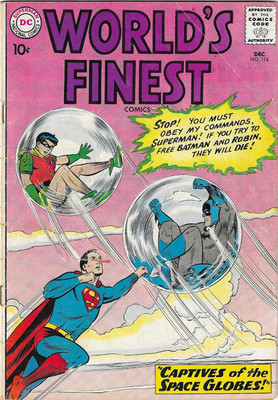 World's Finest Lot: 114 VG+ (4.5), 116 G- (1.8), 120 G- (1.8) Superman/Batman!