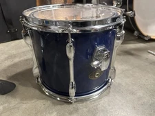 12" TAMA RockStar rack tom drum BLUE 10x12 #TA3