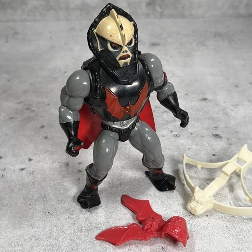Vintage MOTU Hordak Red Rib Variant Complete Masters Of The Universe Tight Legs
