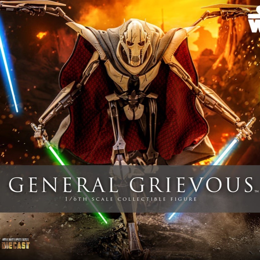 1/6 Star Wars Revenge of the Sith General Grievous Fig Hot Toys