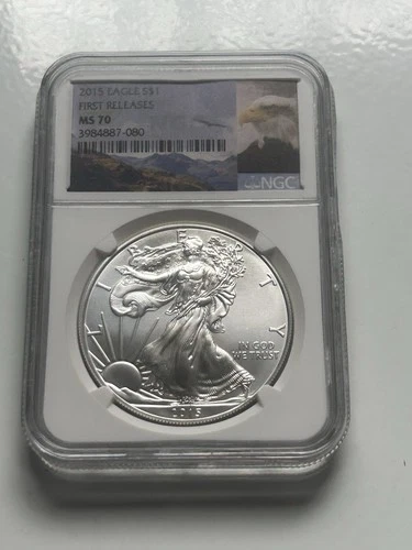 2015 American Silver Eagle - NGC MS70 - First Releases
