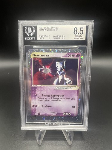 Mewtwo ex graded BGS 8.5 for sale on eBay