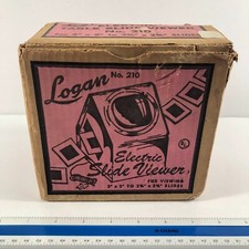 Logan No. 210 Magna-view Electric Desktop Slide Viewer With Box