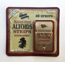 NEW Sealed Altoids Strips Peppermint Sliding Tin, Rare Collectible Discontinued