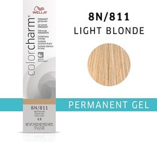 Wella Color Charm Permanent Gel Hair Color 2 oz - 8N/811 Light Blonde