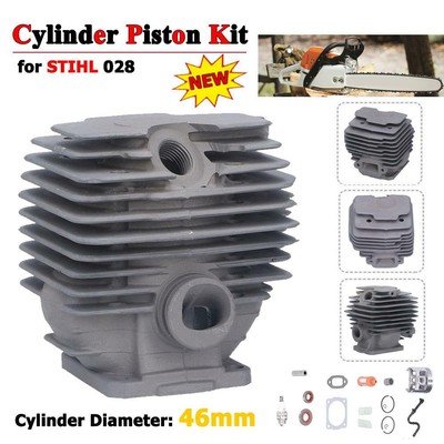 Cylinder Piston Gasket Kit for Stihl 028 Super AV WB Saw Replacement Parts  46mm | eBay