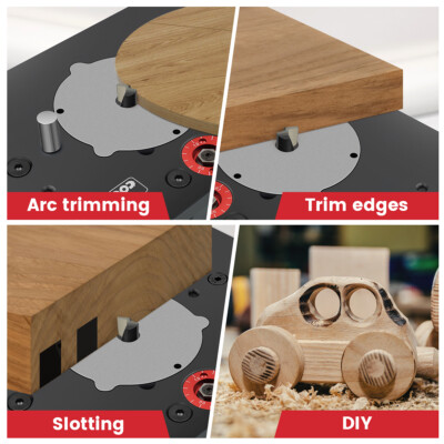 ENJOYWOOD GD7 PRO Router Lift for 65mm/69mm Wood Router for Router
