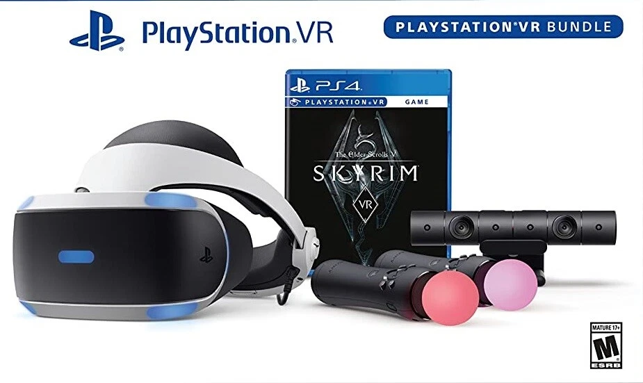 PlayStation 4 5 PS4 Virtual Reality The Skyrim VR Bundle 711719513209 | eBay