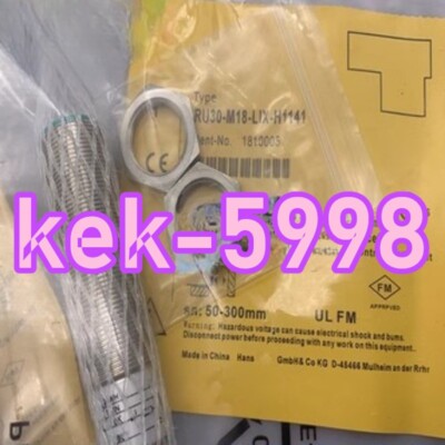 1PC NEU Ultrasonic sensor RU50U-S18-LU8X-H1141 #JH