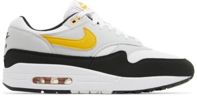 Nike Air Max 1 White University Gold Black FD9082-104 Men's NEW IN BOX