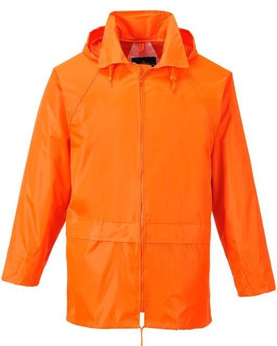 PORTWEST ORANGE CLASSIC RAIN JACKET 
