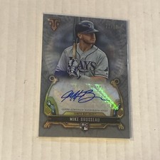 2020 Topps Triple Threads Michael Mike Brosseau Rookie Auto Autograph #77/99