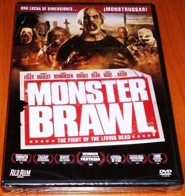 MONSTER BRAWL (Dvd R2) English . Español - Precintada . Sealed