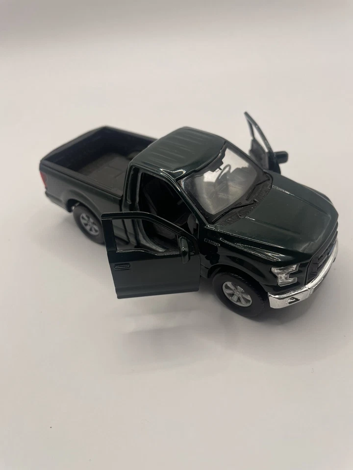 Toy Model Ford F150 Green 2015 . Regular Cab 1:42 Scale Car - Image 4 of 4