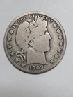 1909 O Barber Half Dollar Very Good Plus