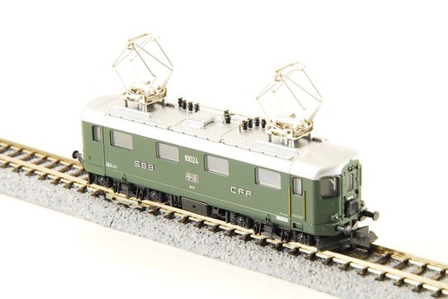 KATO N-Scale K11603 SBB CFF Re 4/4I Pendelzugversion #10024 "Flaw Condition" | Zustand: Used