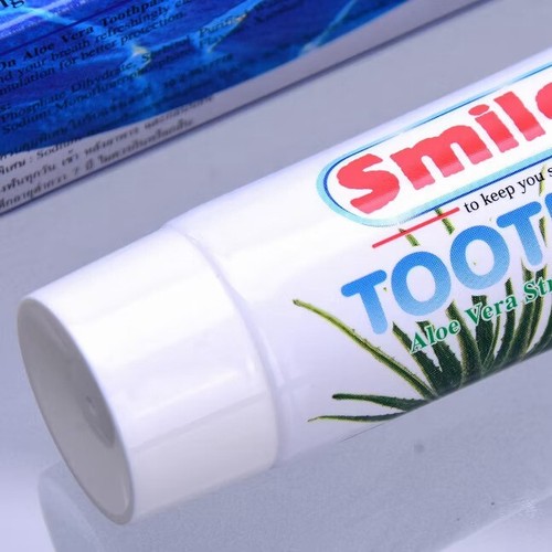12x Zhulian Smile On Toothpaste Aloe Vera Mint Scent Contains Fluoride Teeth - Picture 8 of 16
