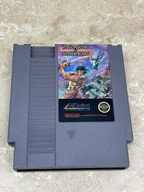 Gauntlet II & Wizards & Warriors Nintendo NES Cartridge TESTED Pins Cleaned LOT