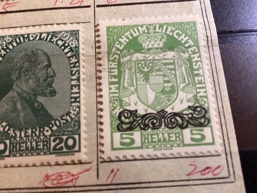 ICOLLECTZONE Liechtenstein Better Classics Dealer Page Mostly hinged (B300-68) - Imagen 5 de 8