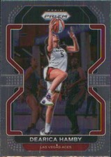 2022 Panini WNBA Prizm #15 Dearica Hamby Las Vegas Aces