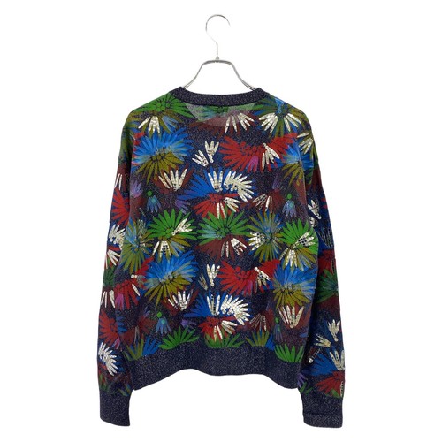 CHANEL Knitwear Sweater P55756K07299 Acetate Polyester Multicolor Used Mens 38 - Picture 2 of 10