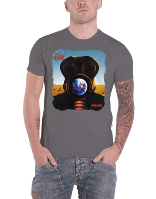 Manfred Manns Earth Band T Shirt Messin Band Logo new Official Mens Grey
