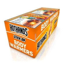 HotHands 40 Count Body Warmers Odorless Disposable Long Lasting Heat Packs