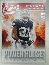 2020 Panini Prestige PH-EE Ezekiel Elliott Power House Insert Card Cowboys Pats