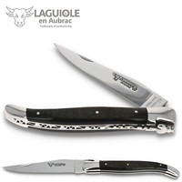 Laguiole Aubrac Taschenmesser L0212CBIF 12 Cm Original Messer Griff BüFfelkruste