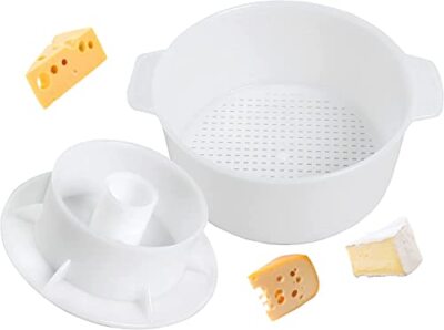 Cheesemaking Kit Butter Punched à¸°à¸heese Mold Press Strainer Cheese With F...