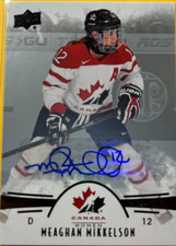 MEAGHAN MIKKELSON  #16  2016 TEAM CANADA WOMEN'S .. BLACK LABEL AUTO..1-48 PACKS
