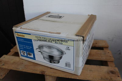 Bartscher 3.8 Ltr Cafing Dish, Heat Pot, Saucepan, Heat Pot, NEW & ORIGINAL PACKAGING