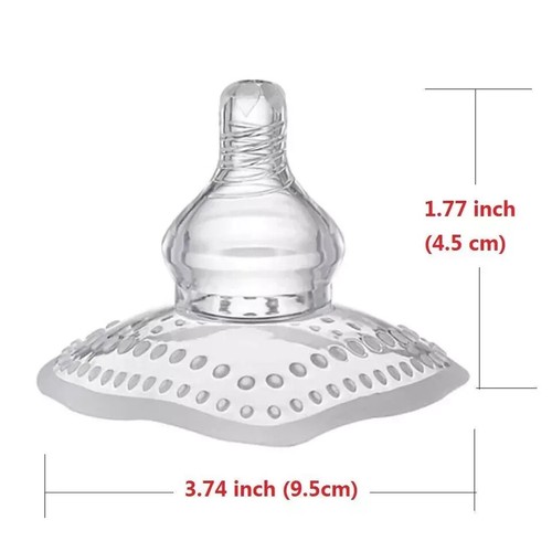 Nipple Shield Premium Nippleshield for Breastfeeding with Latch Difficulties .. - Picture 3 of 6