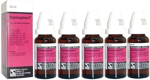Willmar Schwabe India Damiaplant Drops 30ml Each (Pack of 4) Free Shipping