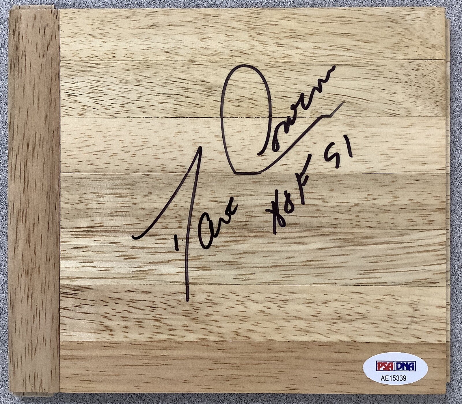 Dave Cowens Autographed Signed Boston Celtics Floor Board Basketball Court Celtics NO CARD PSADNA 